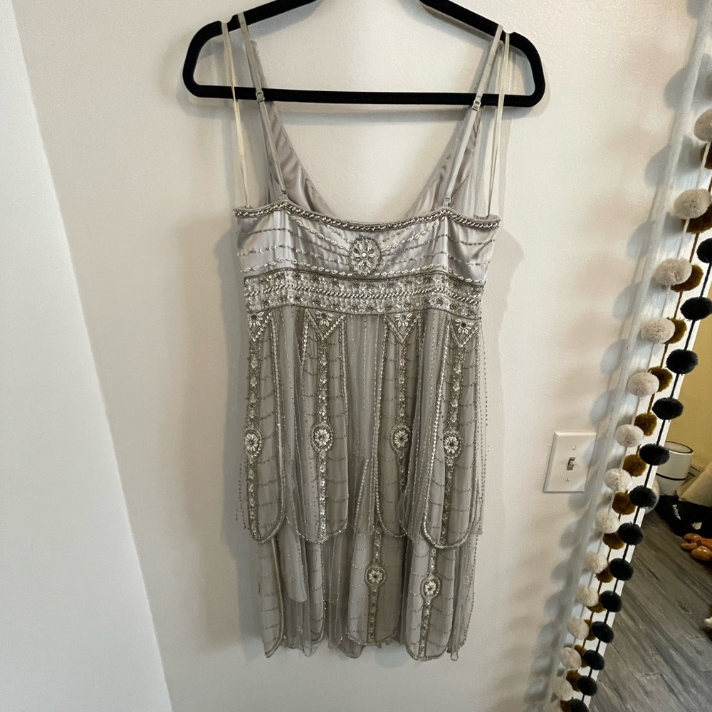 Sue Wong Beaded Mini Dress - Picture 2 of 3